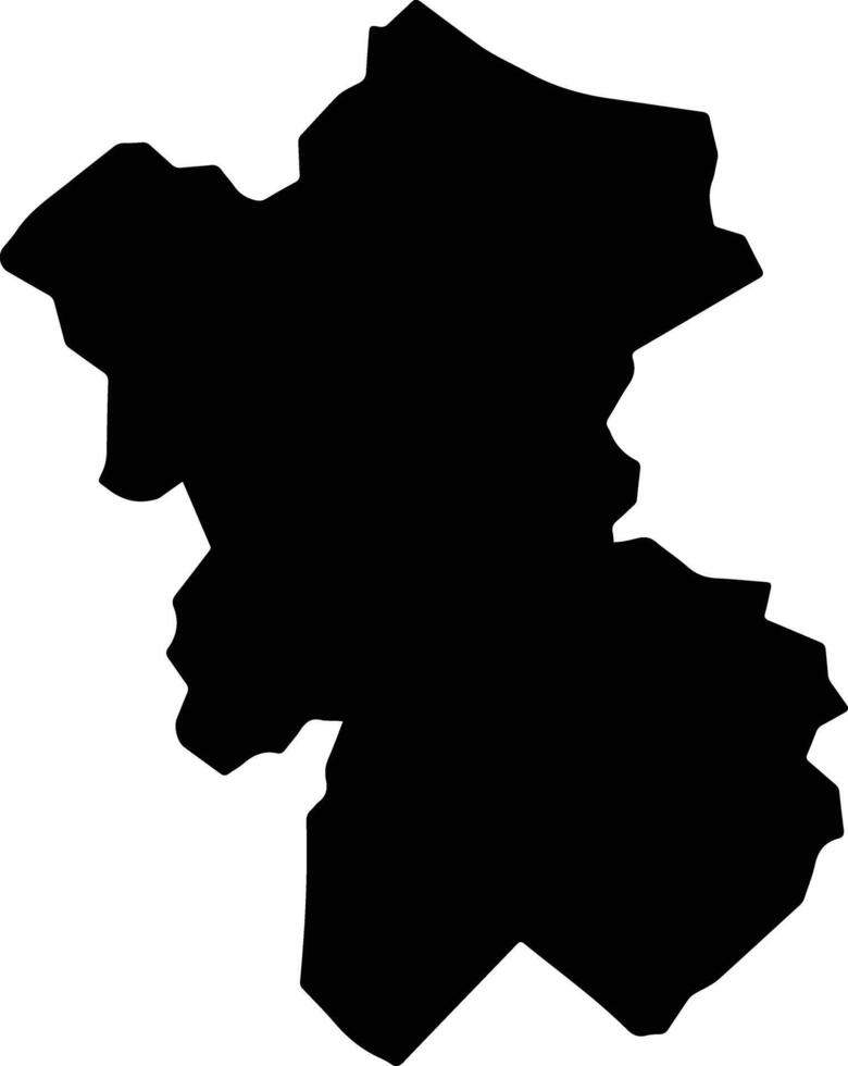 Son Tay Vietnam silhouette map vector