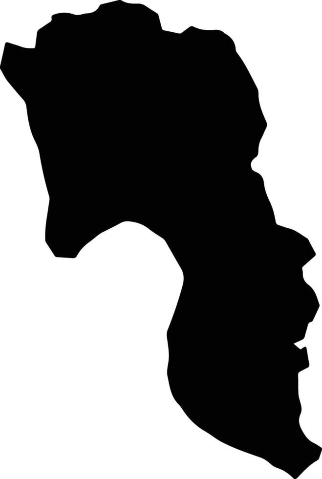 Song Lo Vietnam silhouette map vector