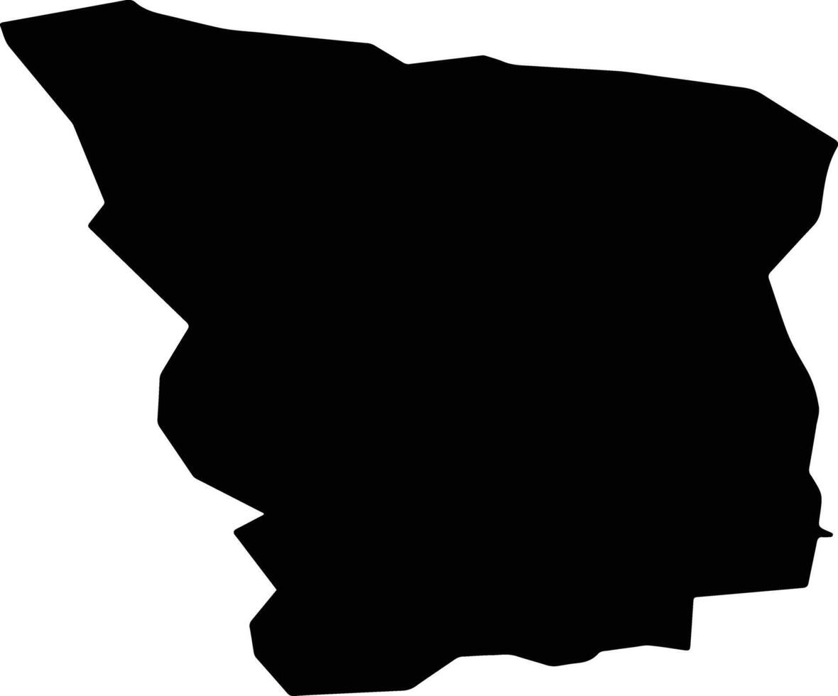 Songinoxairxan Mongolia silhouette map vector