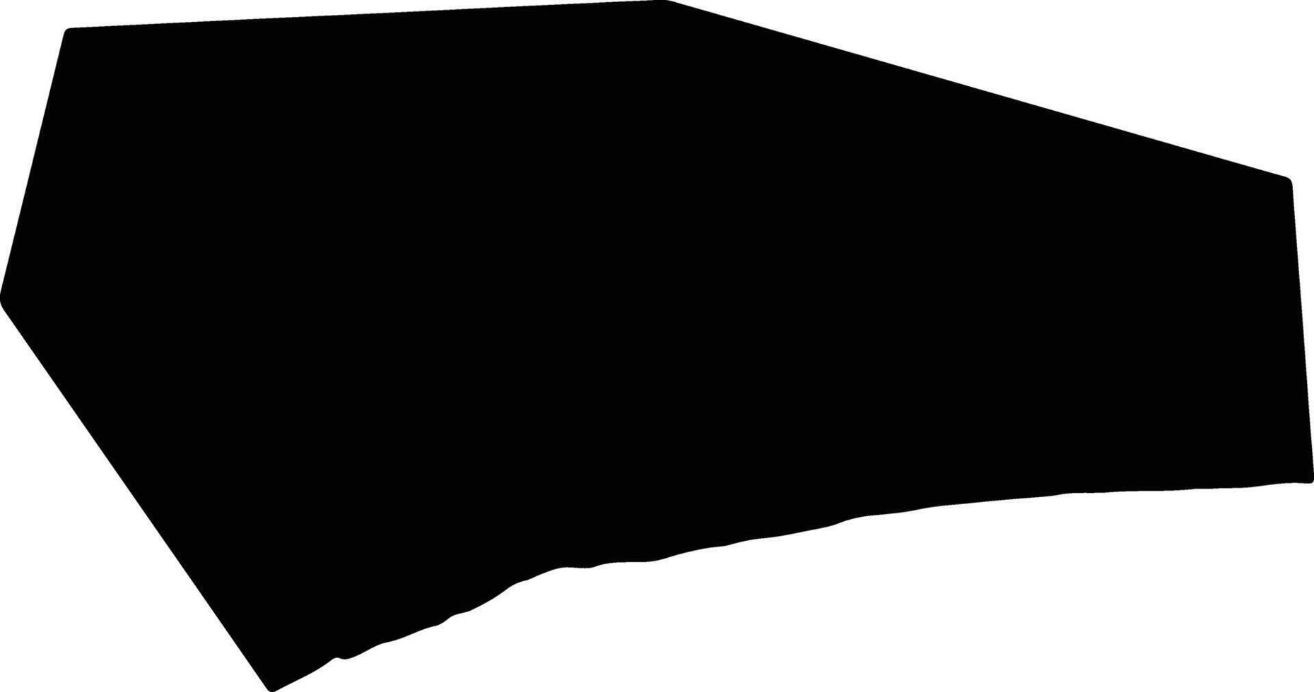 Songjiangxian China silhouette map vector