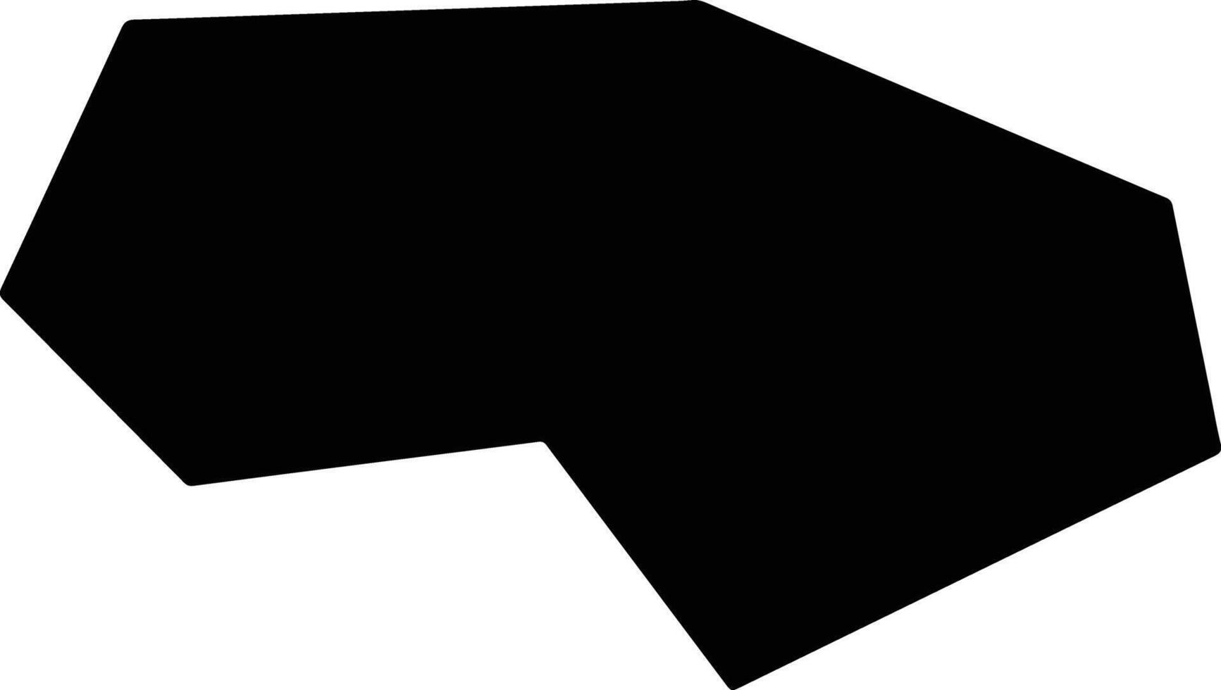 Songmingxian China silhouette map vector