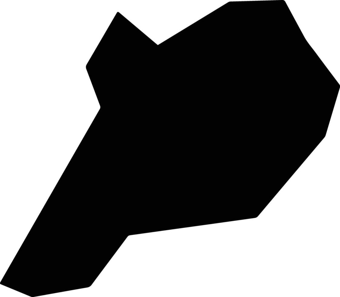 Soni Japan silhouette map vector