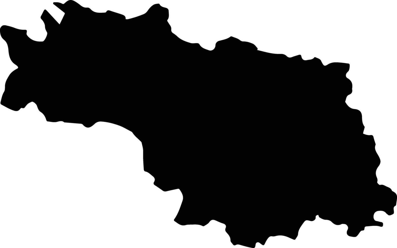 Sonipat India silhouette map vector