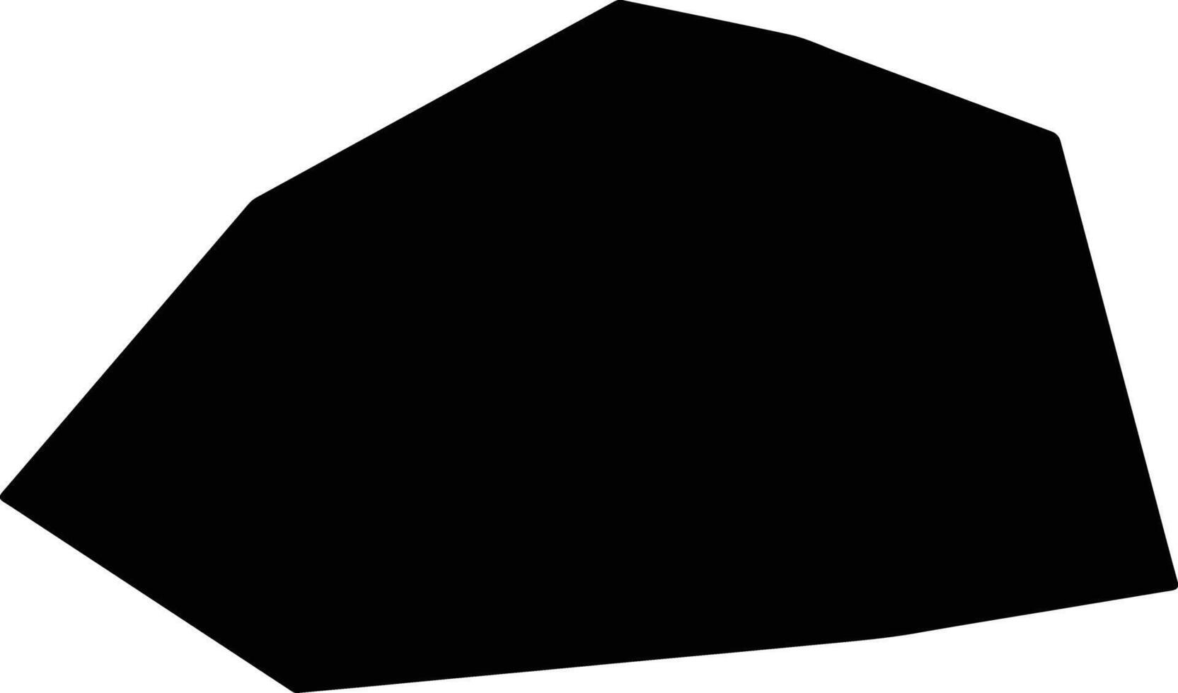 Songyangxian China silhouette map vector