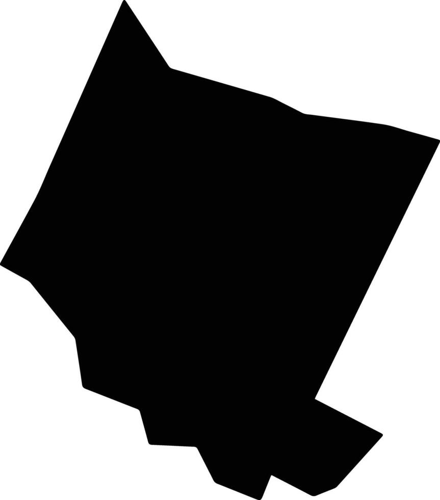 Sooretama Brazil silhouette map vector