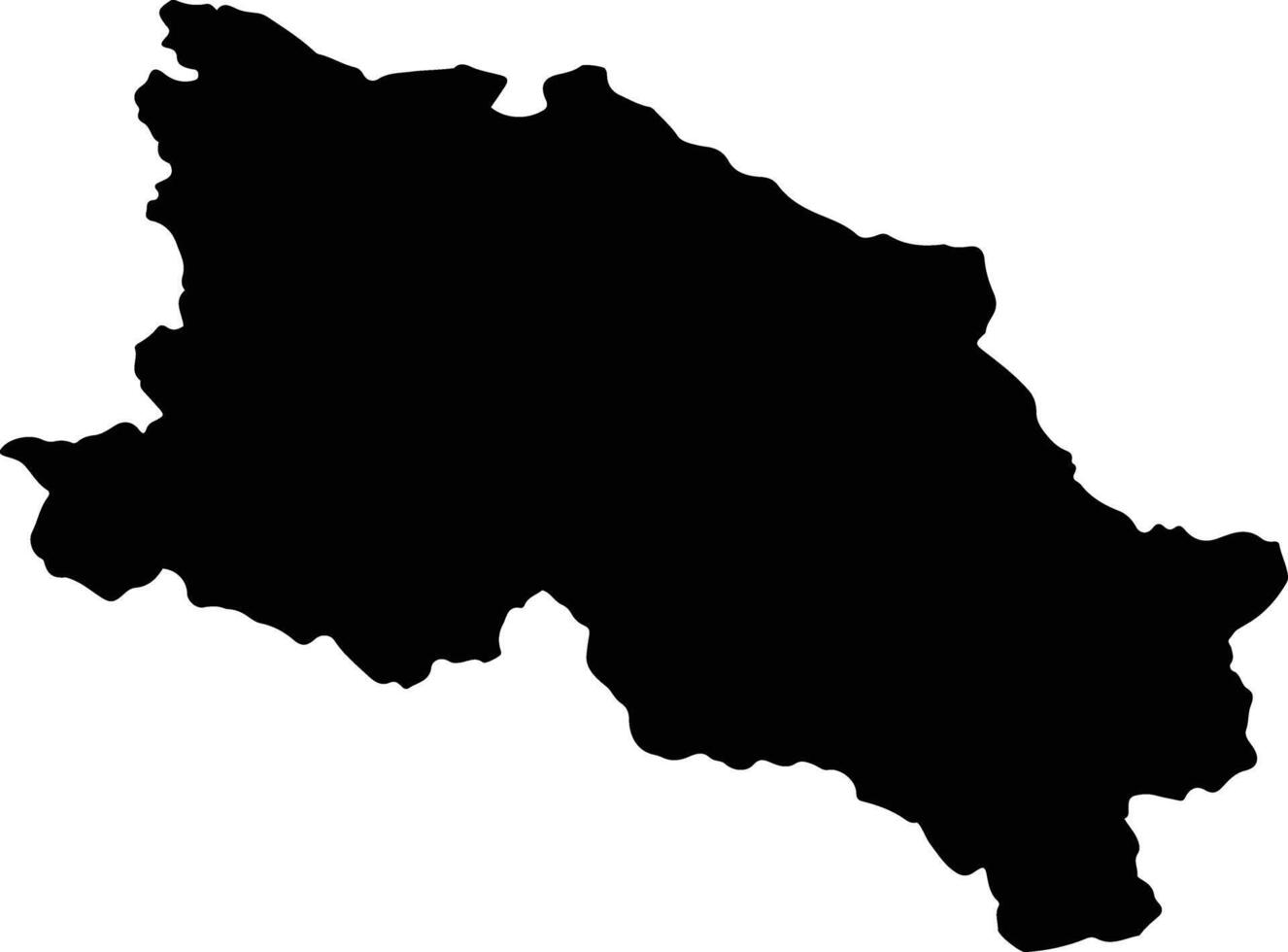 Sop Cop Vietnam silhouette map vector