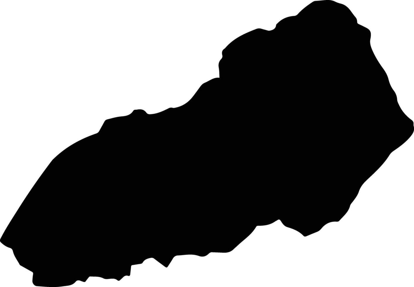 Sora Colombia silhouette map vector
