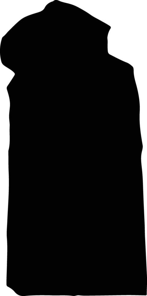 Sorkheh Iran silhouette map vector