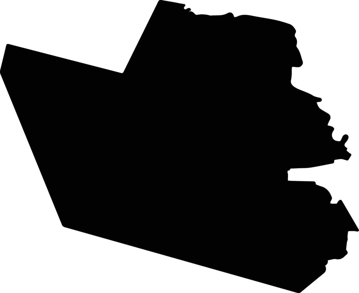 Sorokyne Ukraine silhouette map vector