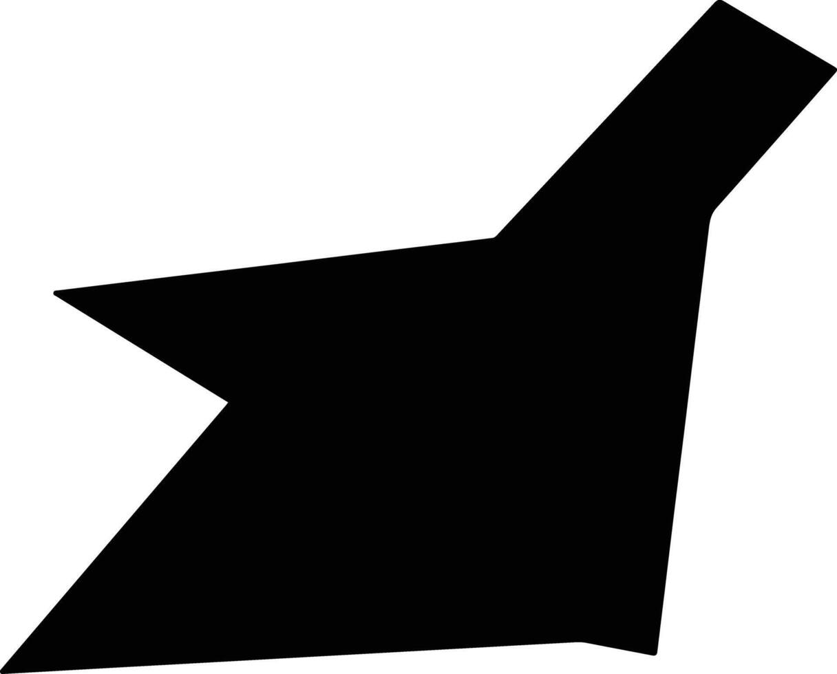 Sosnytsia Ukraine silhouette map vector