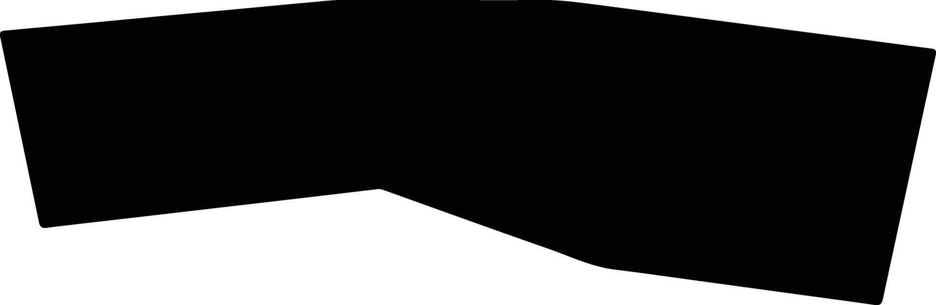 SOUTH WEST INNER CITY LEA 5 Ireland silhouette map vector