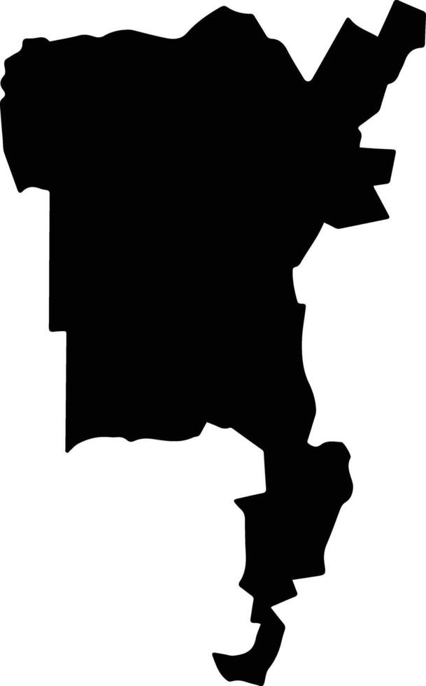 Soy Kenya silhouette map vector