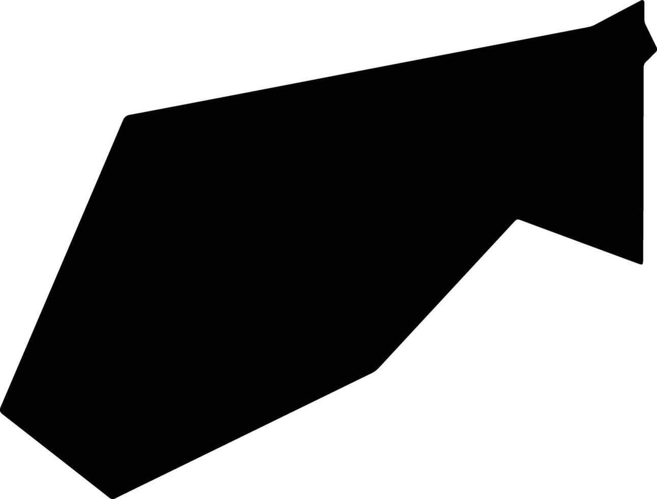 Spathariko Cyprus silhouette map vector