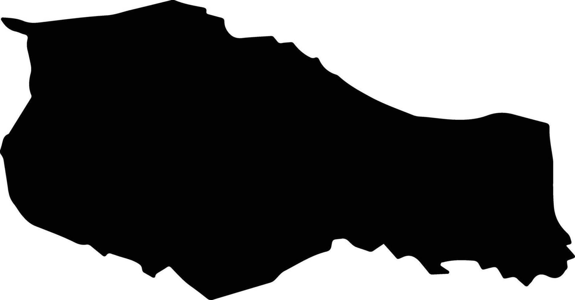 SPINUS Romania silhouette map vector
