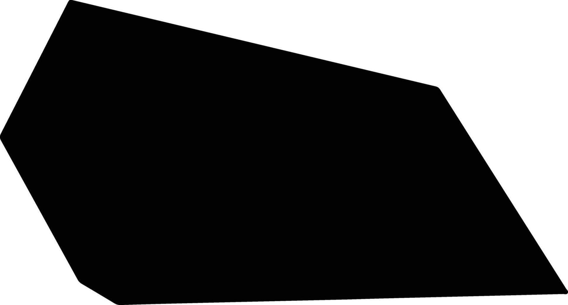 Staffanstorp Sweden silhouette map vector