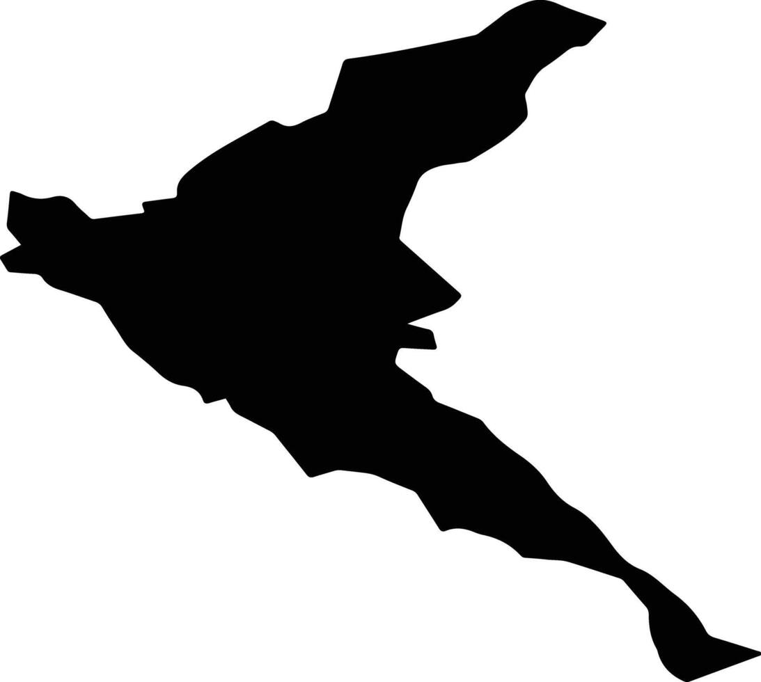STEI Romania silhouette map vector