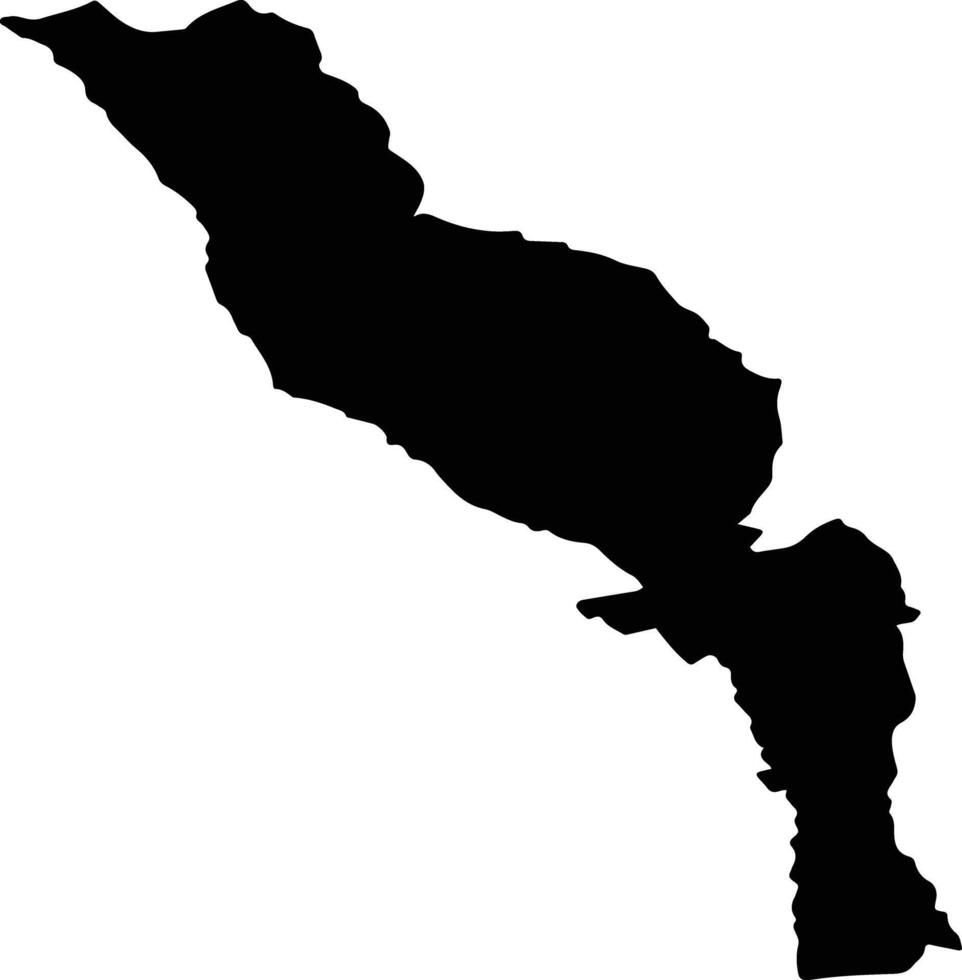 STEFESTI Romania silhouette map vector