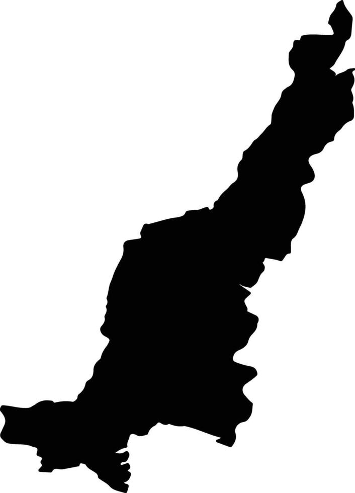 STEJARI Romania silhouette map vector