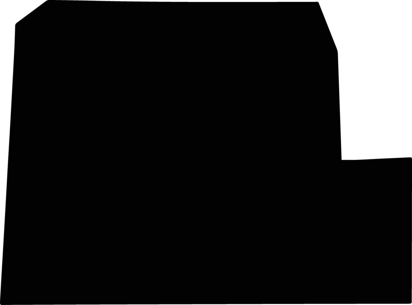 Steuben United States silhouette map vector