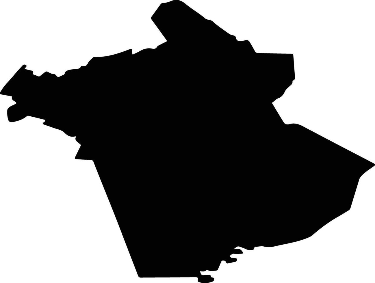 Stradu pag Latvia silhouette map vector