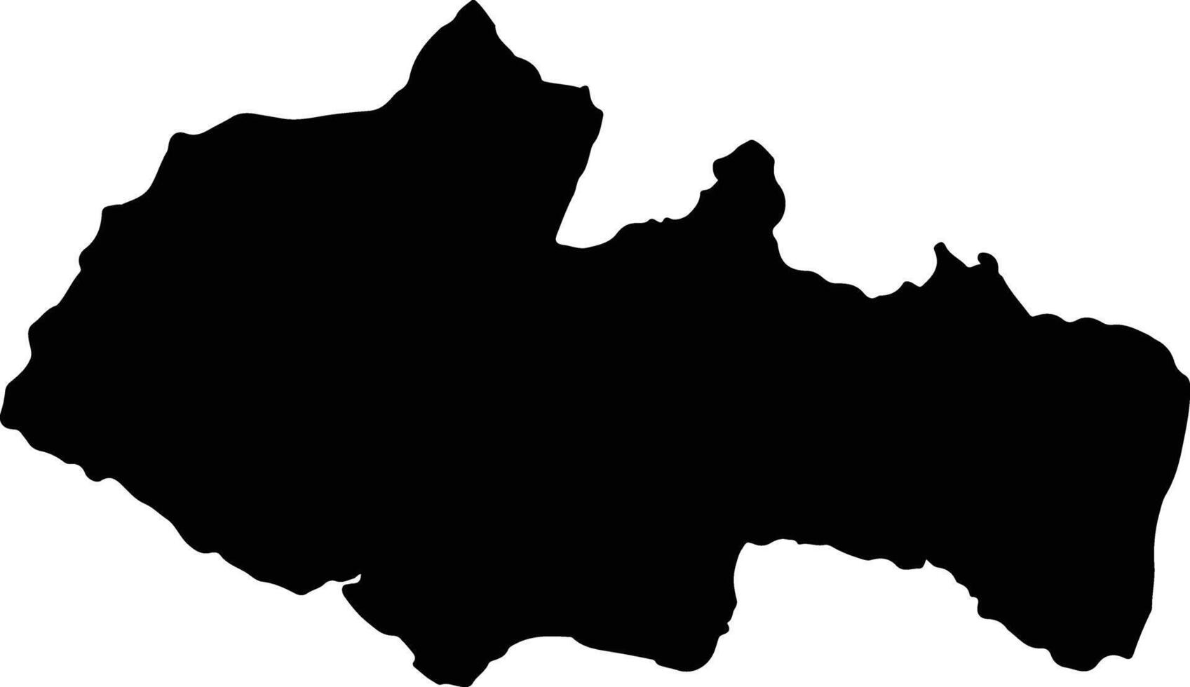 Suaita Colombia silhouette map vector