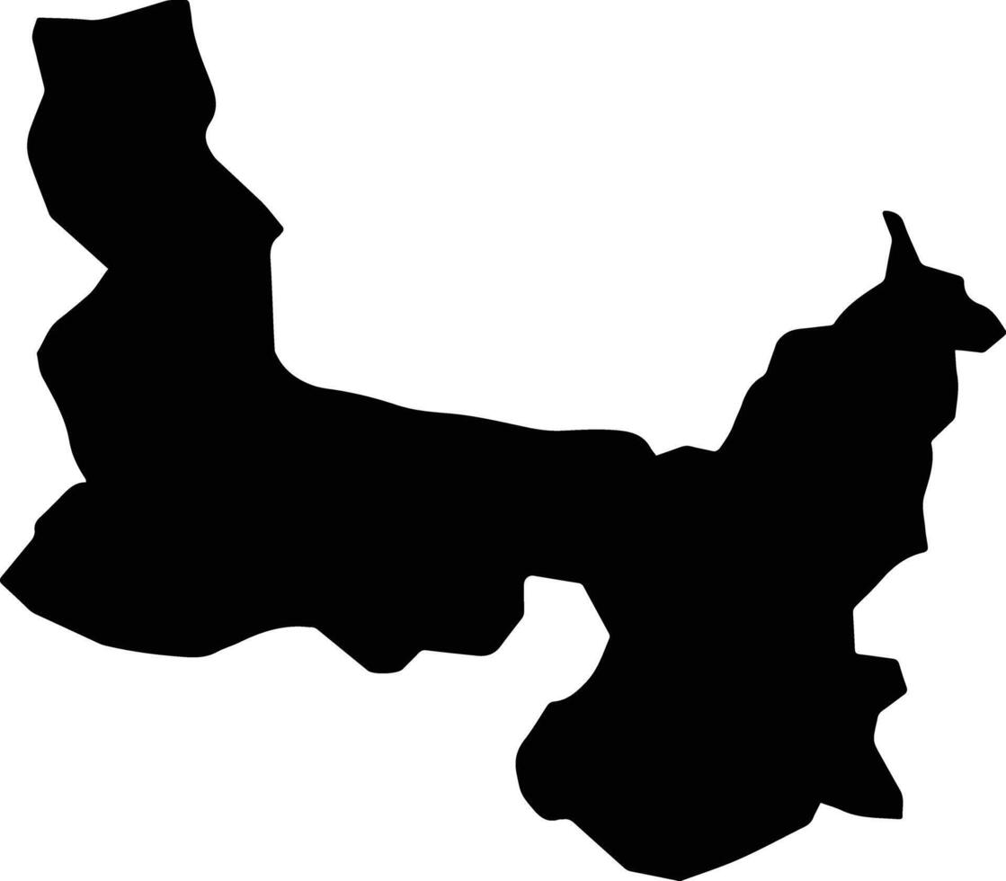 Success Jamaica silhouette map vector