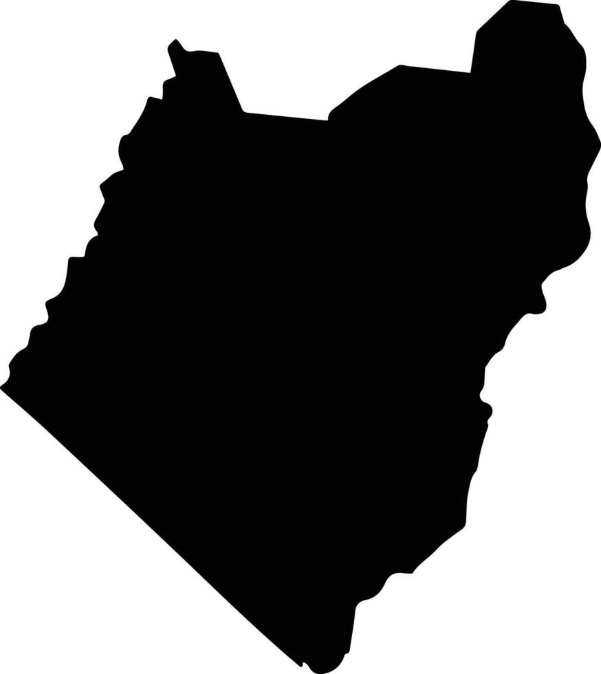 Suchiate Mexico silhouette map vector
