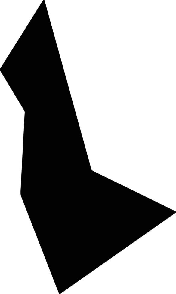 Suhag 2 Egypt silhouette map vector