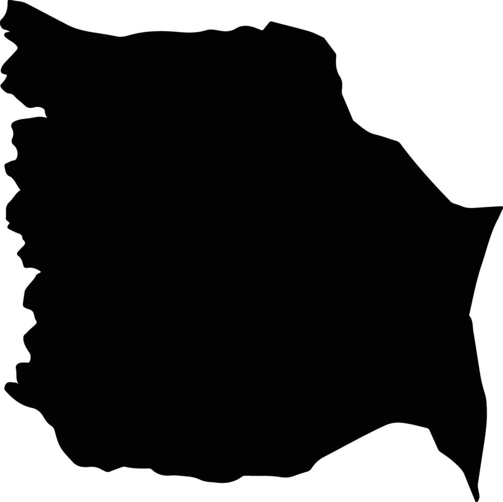 Sukhuma Laos silhouette map vector