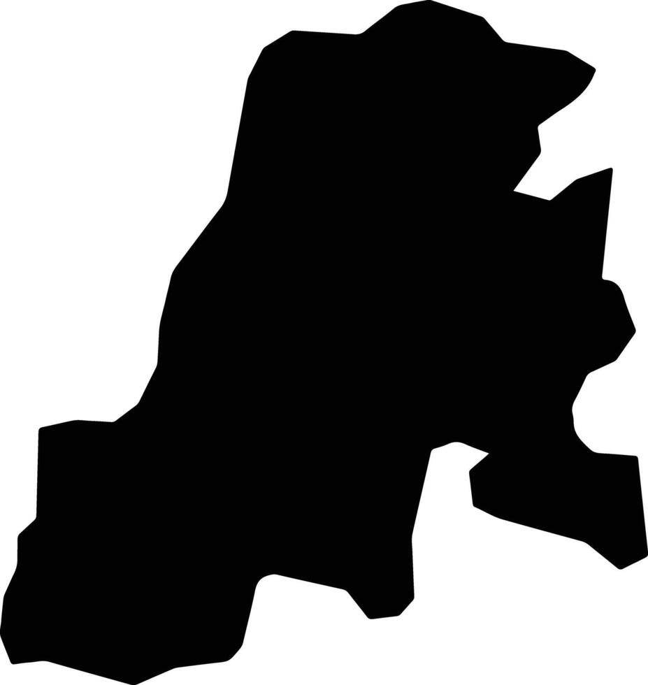 Sumusta Egypt silhouette map vector