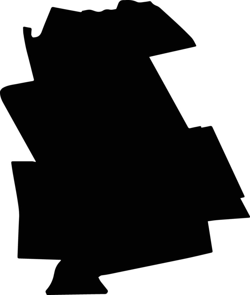 SURDILA GAISEANCA Romania silhouette map vector