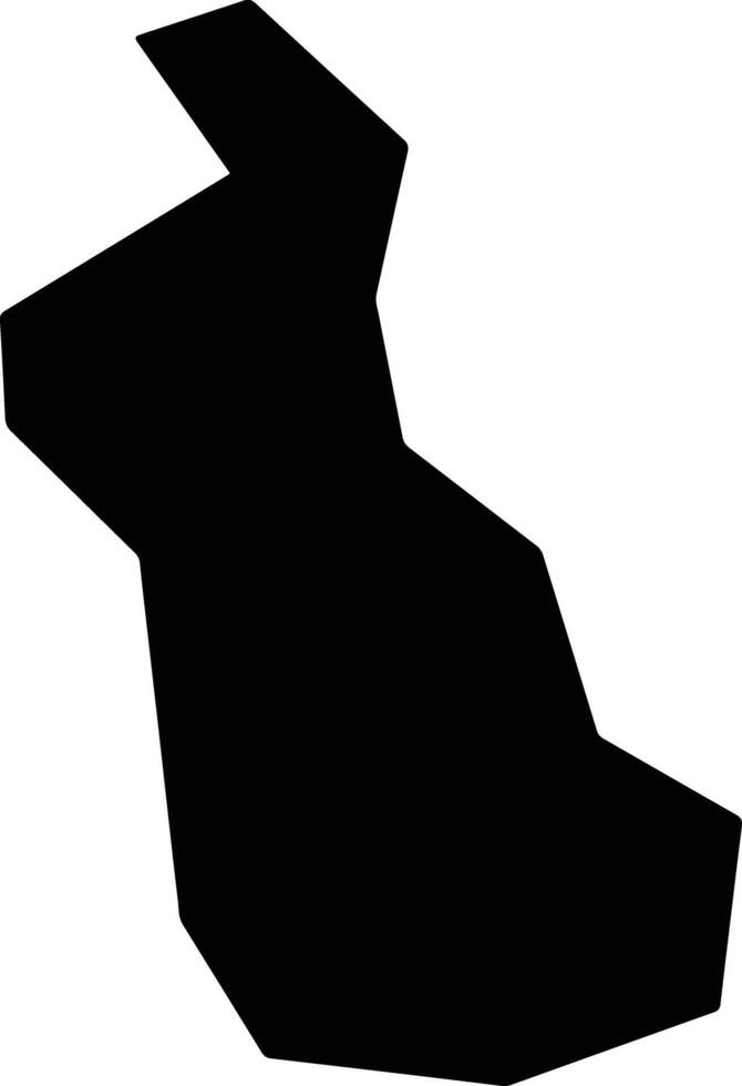 Sygkrasi Cyprus silhouette map vector