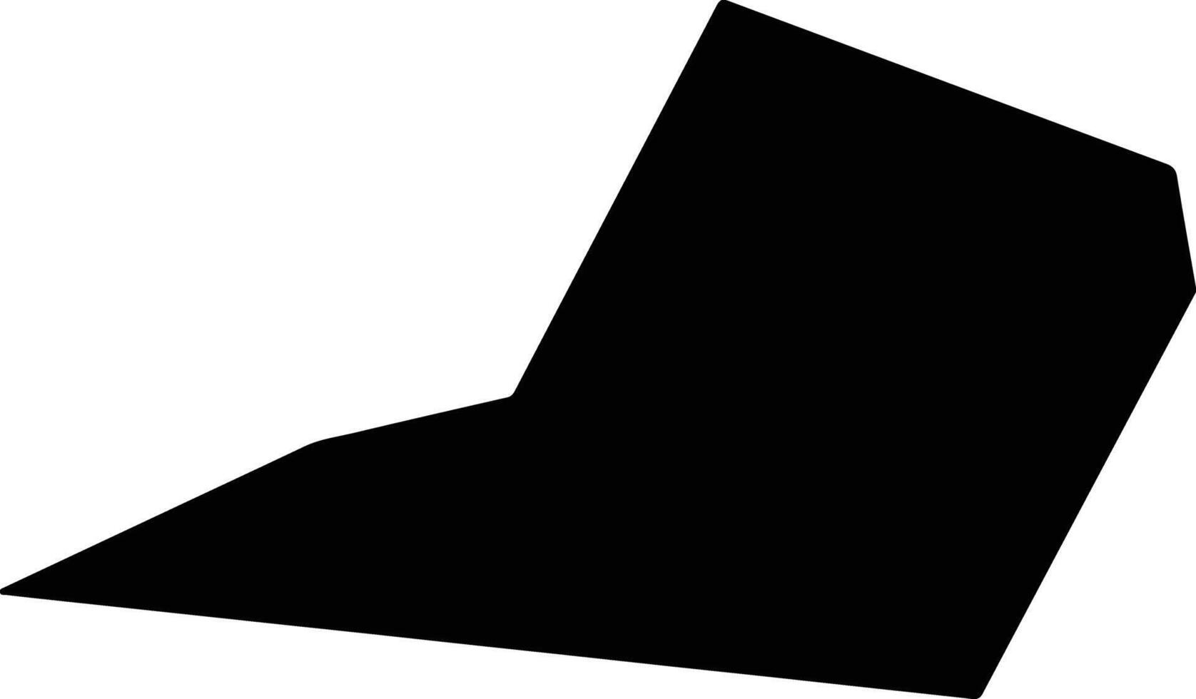 Synagja Nepal silhouette map vector