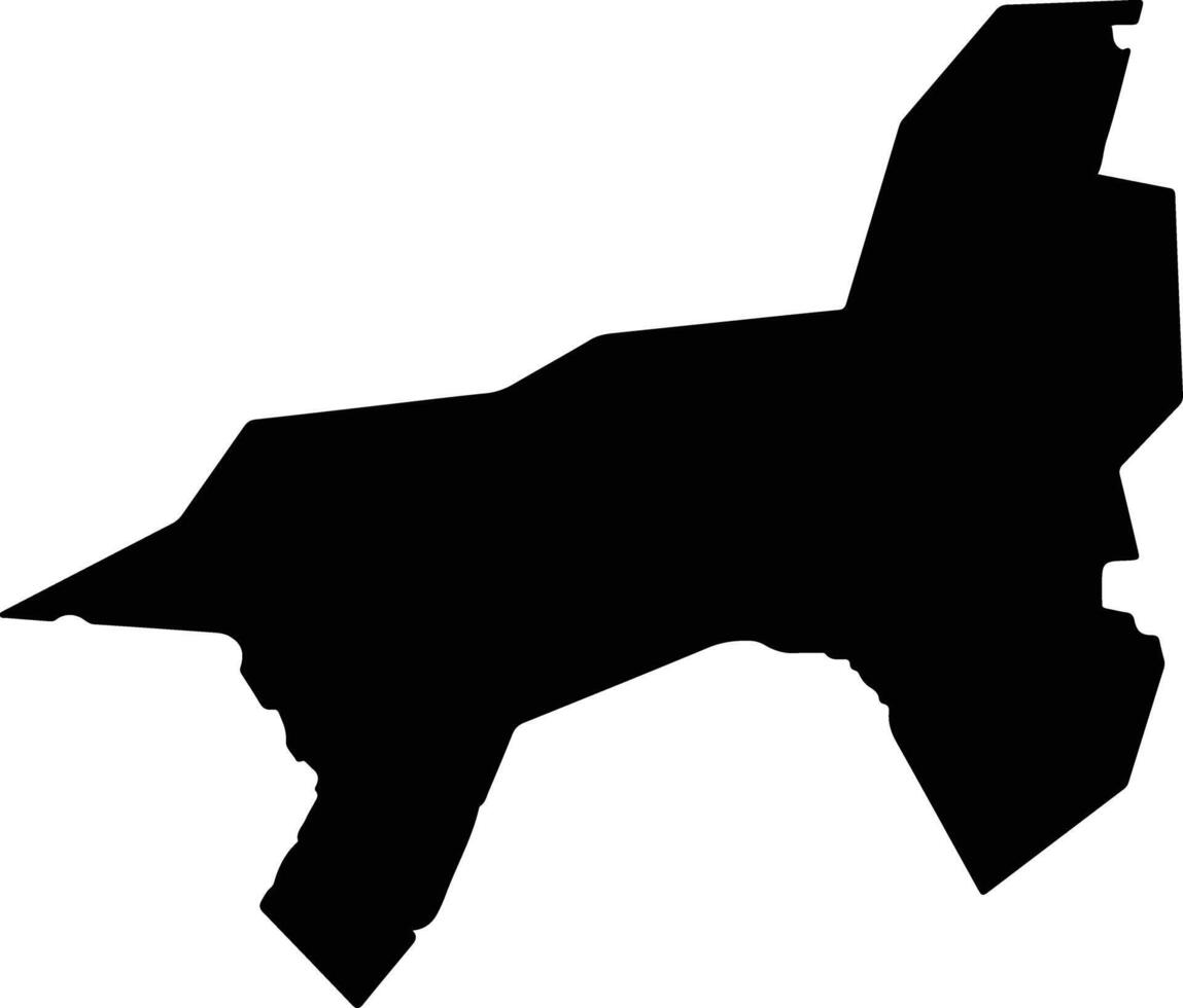 Syoudoshima Japan silhouette map vector