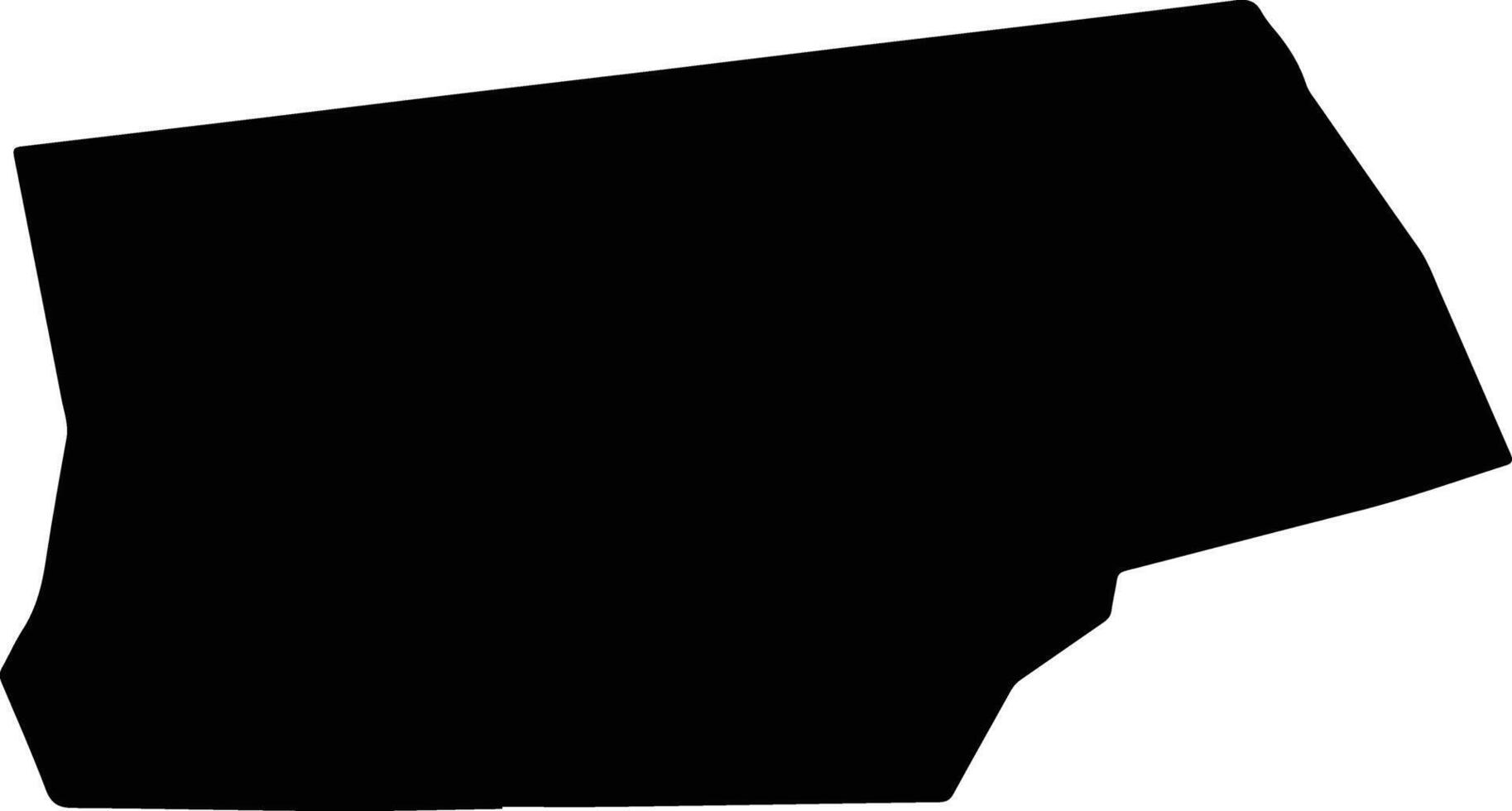 Taba Egypt silhouette map vector