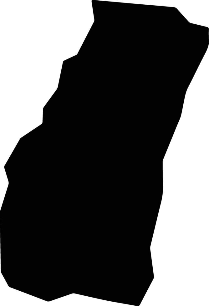Taciba Brazil silhouette map vector