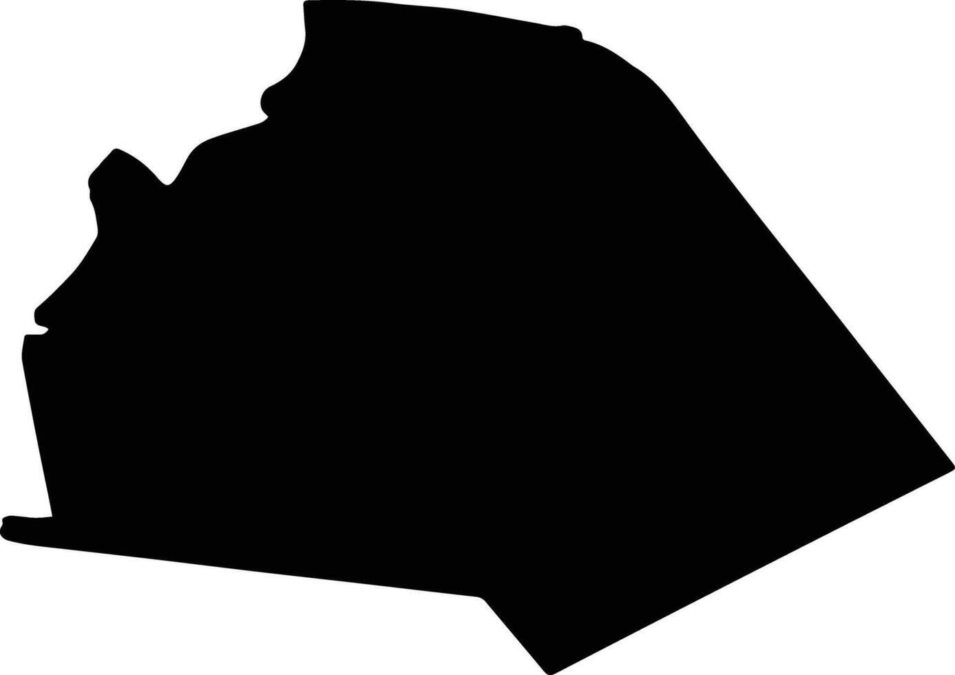 Tadmor Syria silhouette map vector