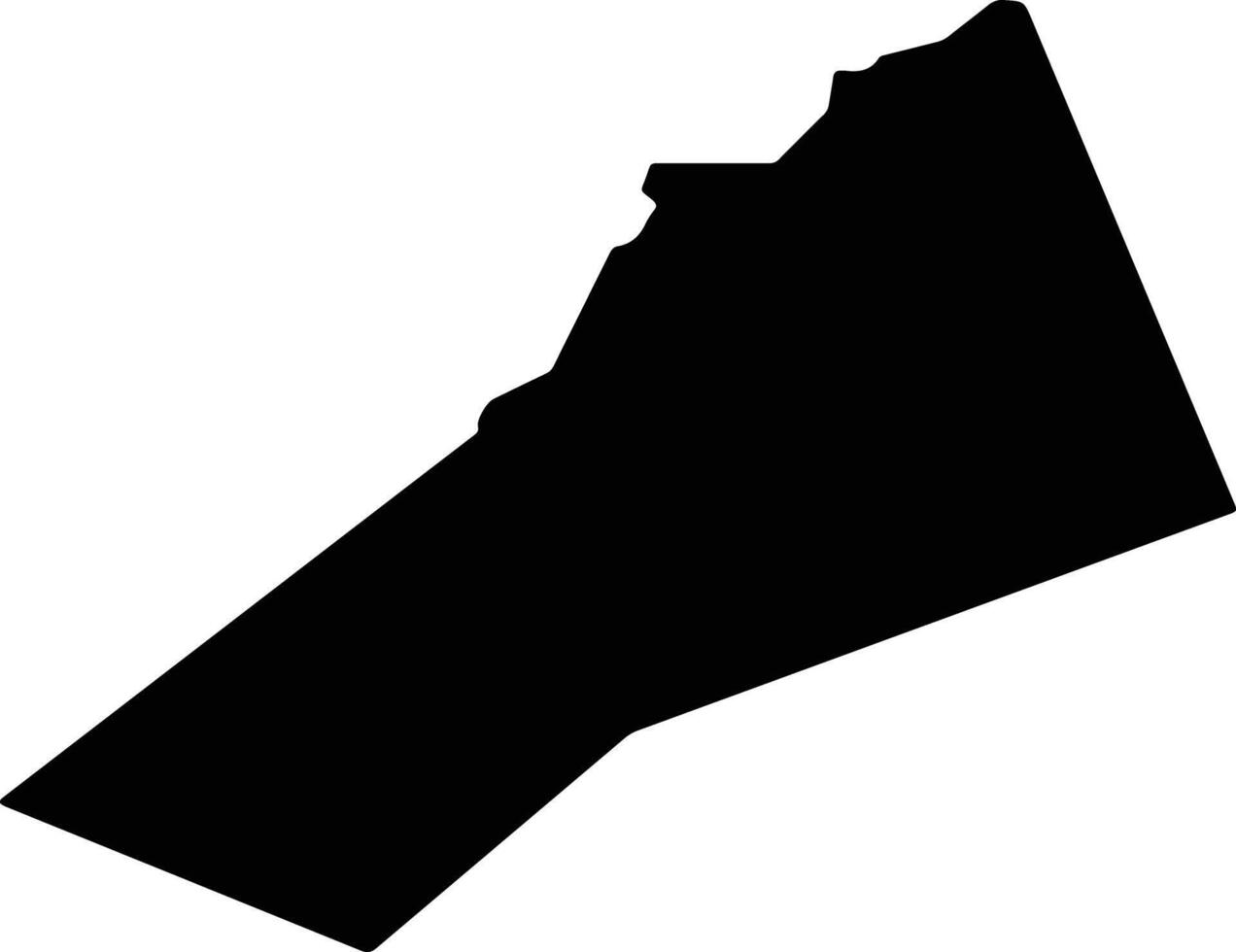 Tadotsu Japan silhouette map vector