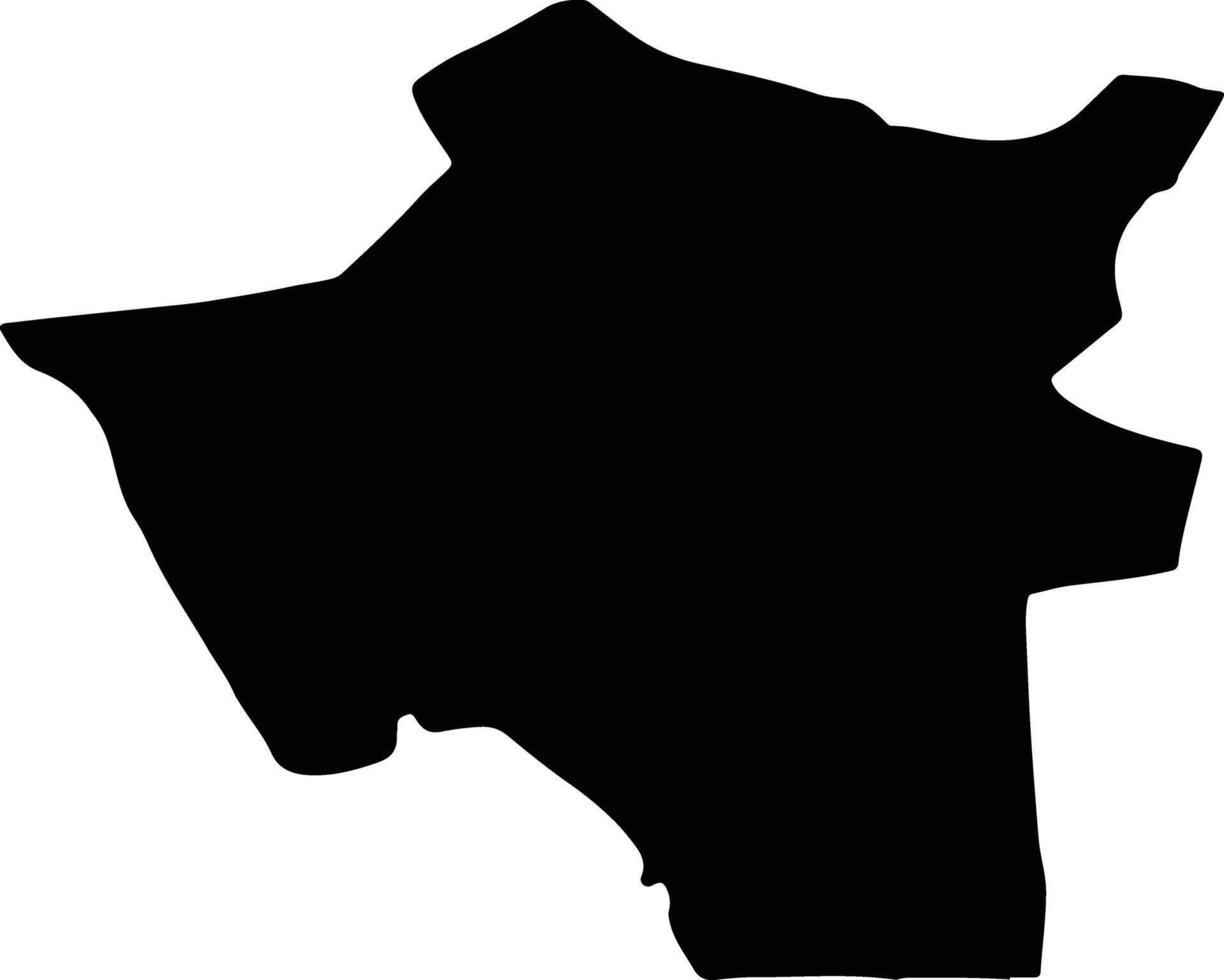 Taft Iran silhouette map vector
