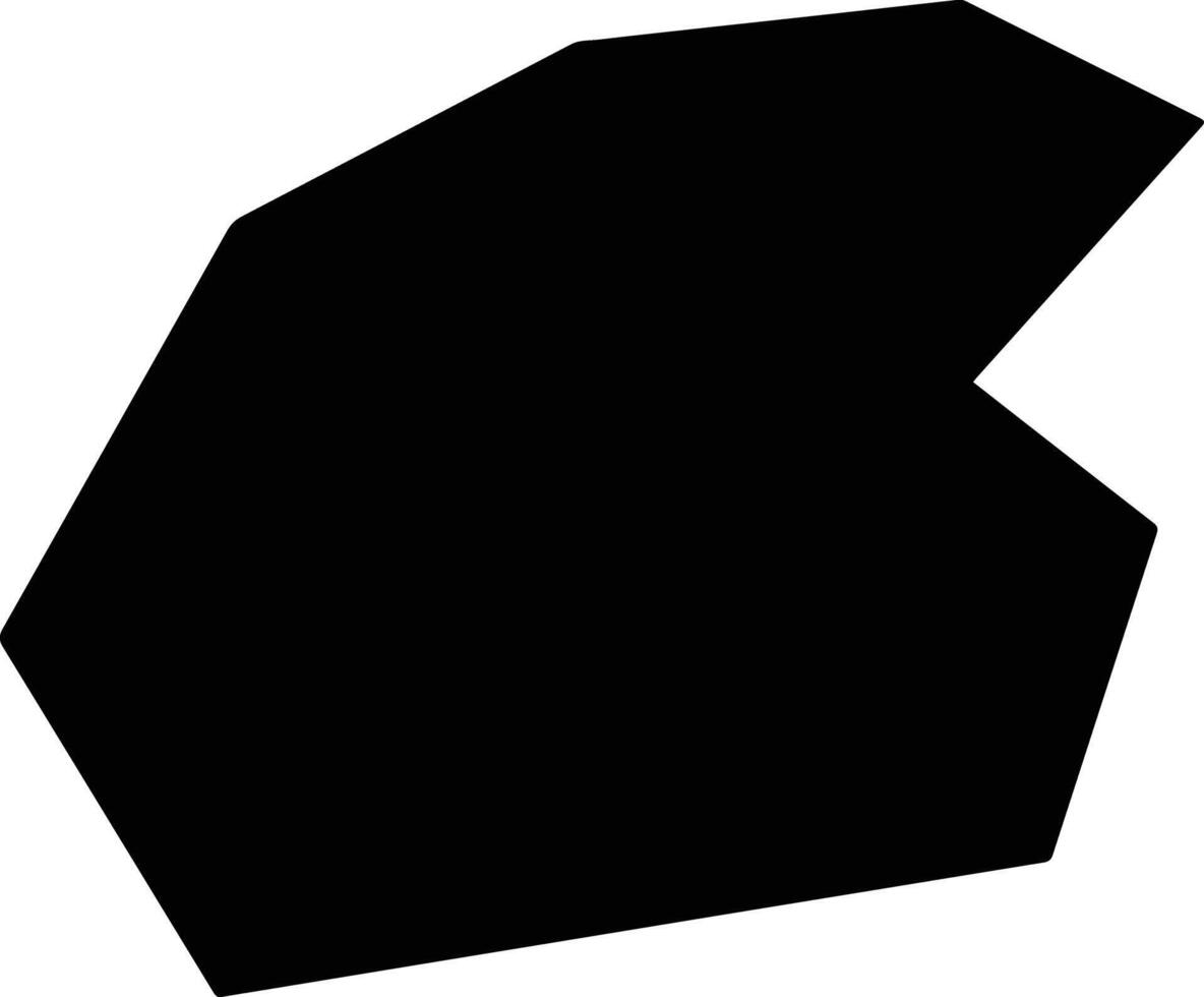 Tagami Japan silhouette map vector