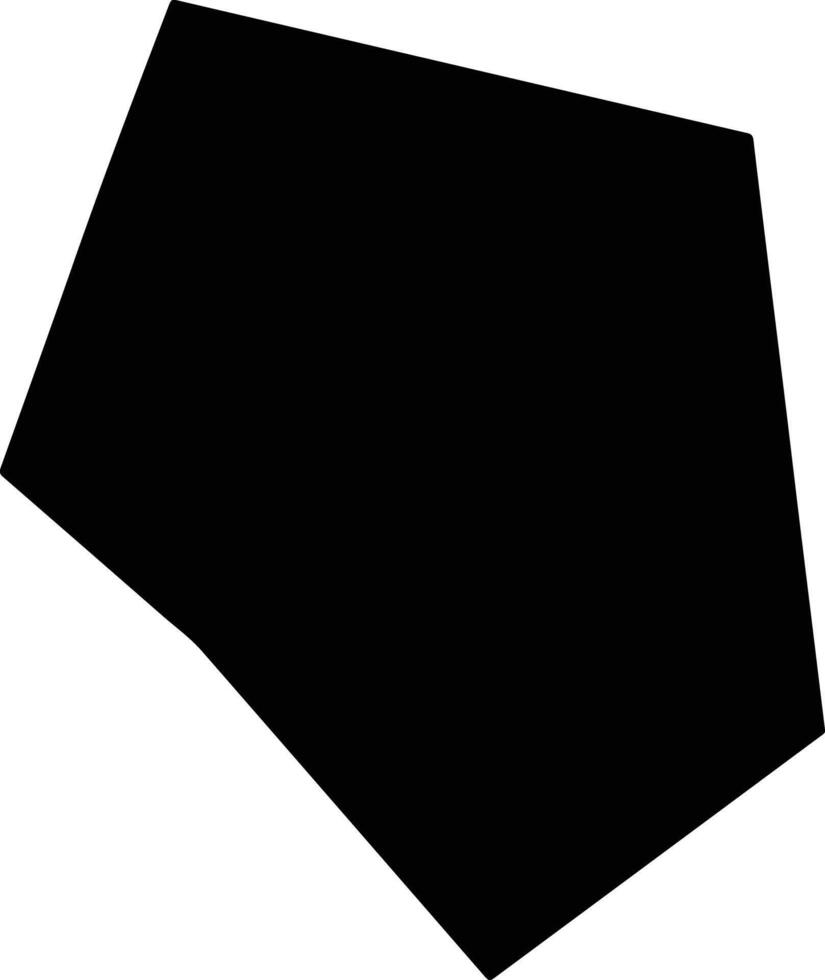 Taijiangxian China silhouette map vector