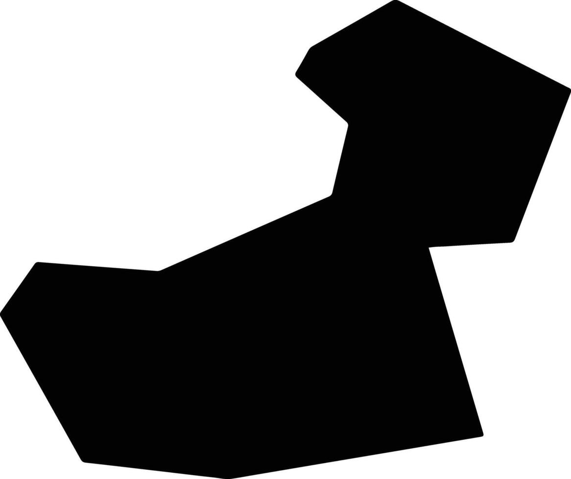 Tailaixian China silhouette map vector