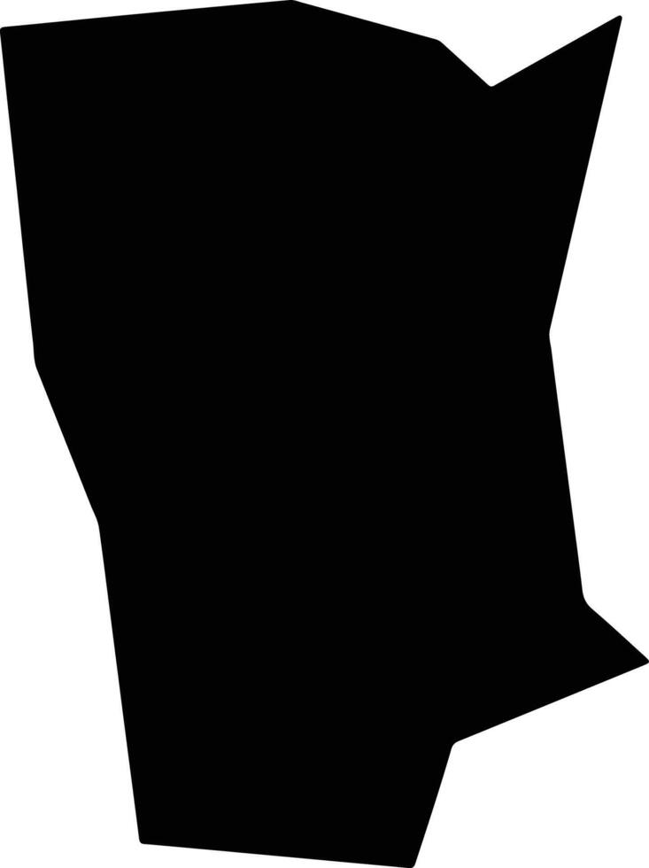 Taipu Brazil silhouette map vector