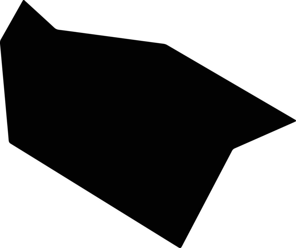 Takamori Japan silhouette map vector
