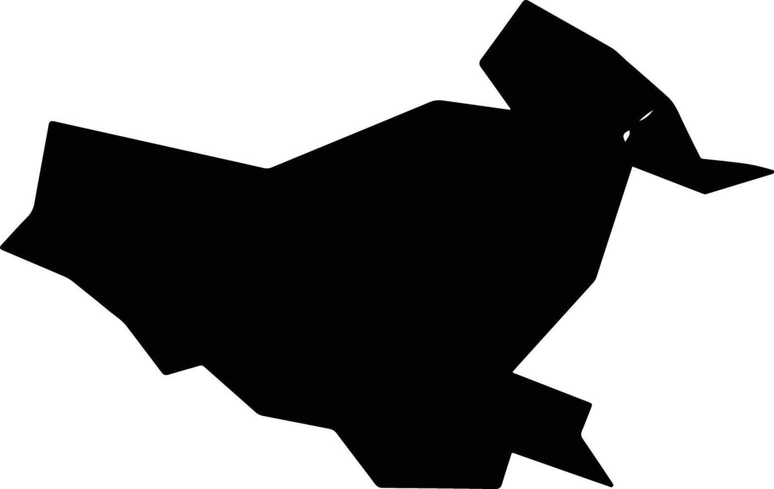 Takaoka Japan silhouette map vector