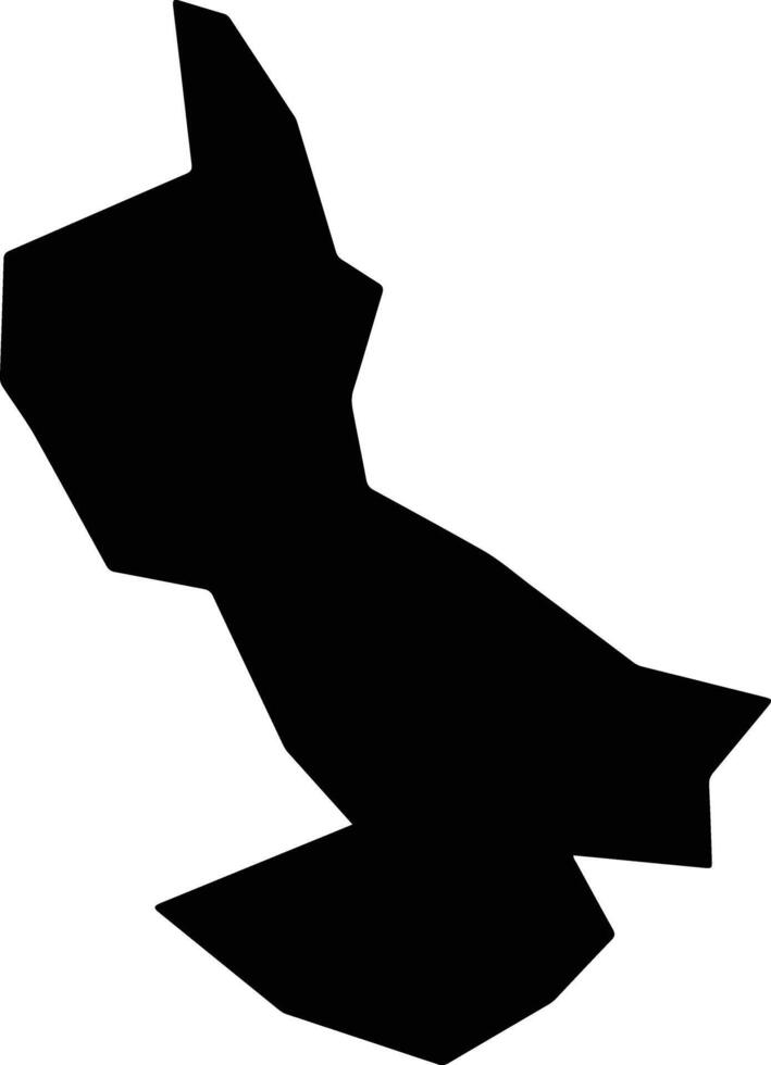 Takarazuka Japan silhouette map vector