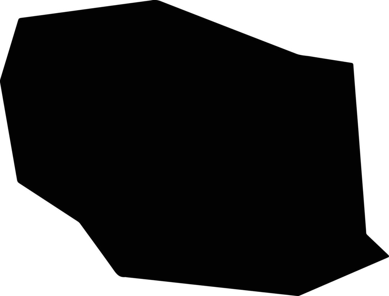 Takayama Japan silhouette map vector