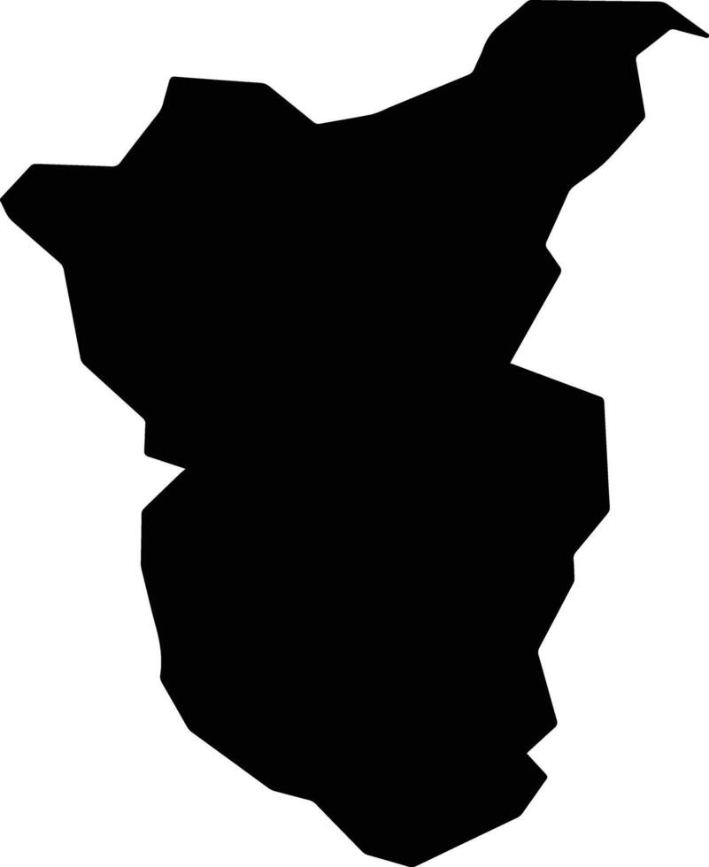 Taketa Japan silhouette map vector