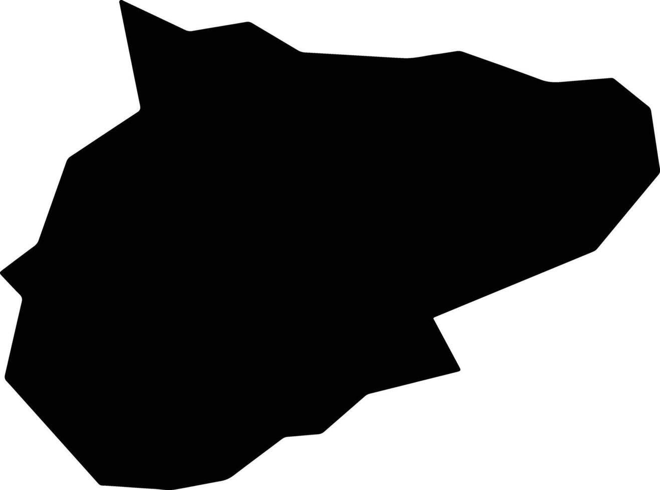 Takko Japan silhouette map vector
