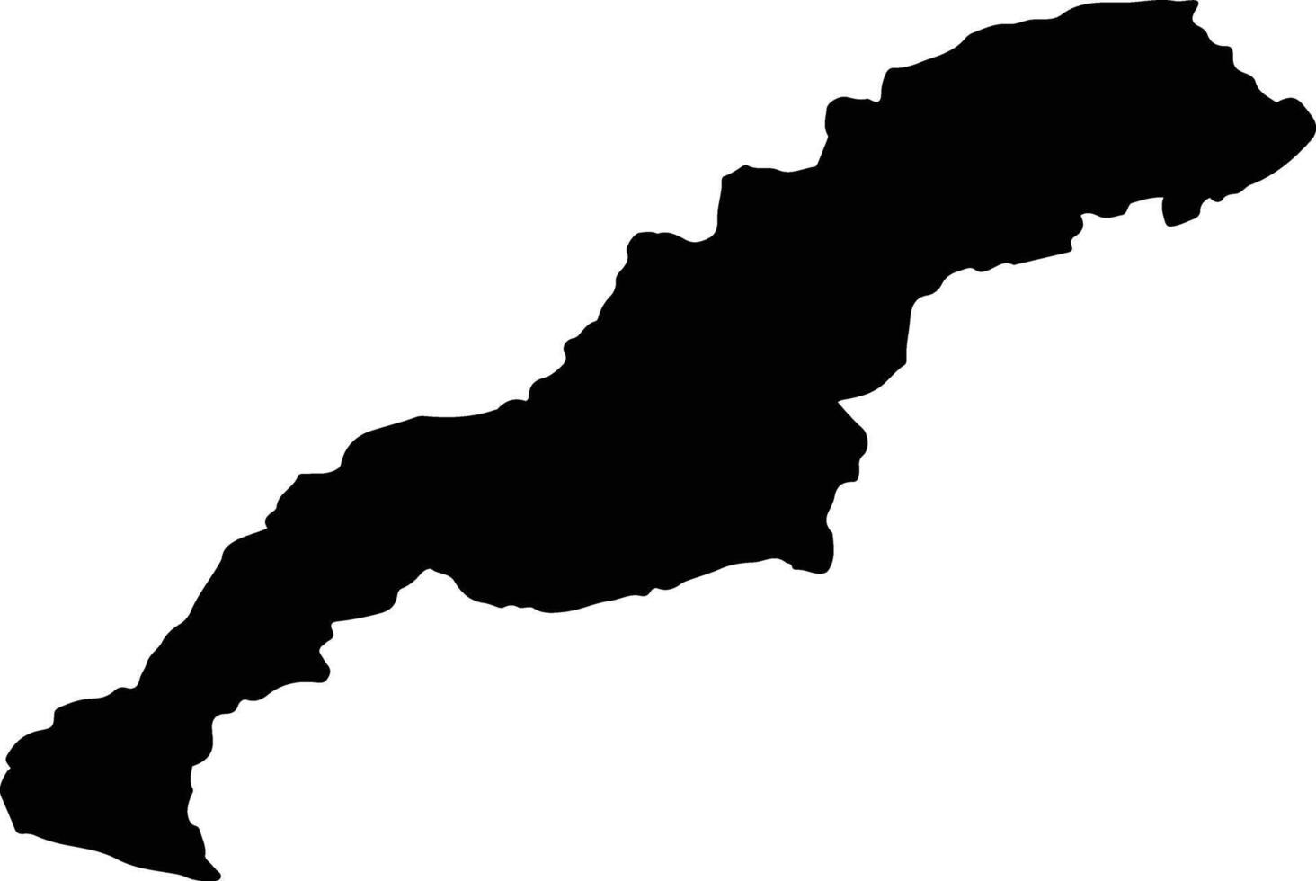 TALMACIU Romania silhouette map vector